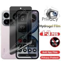 ราคา 1 3 ชิ้นสําหรับ Nothing Phone 4a Pro Soft Privacy Screen Film สําหรับ Nothing Phone 4a Pro 4a 5G 2026 Full Cover Anti Spy Hydraulic Screen Protector Anti Peek Soft Private Hydrogel Film (40379511609)