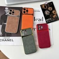 ราคา ซองหนังหนังแกะเบาะลมชุบสําหรับ iPhone Series ฝาครอบป้องกันกันกระแทกหรูหรา (56307619106)
