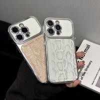 ราคา เปลี่ยนเป็น iPhone 17 Style Large Window Air Cushion เคสลายหนังงูสําหรับ iPhone Series (52507655072)
