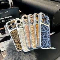 ราคา ซองหนังพิมพ์ลายเสือดาวควบคุมกล้องสําหรับ iPhone 17 16 15 14 Pro Max (47357096973)