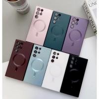 ราคา SAMSUNG โลหะสีหางแม่เหล็กสําหรับSamsung Galaxy A55 A35 A05 A14 A53 Stylish Elegant Flipกันกระแทก (45857557298)