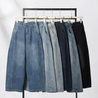 ราคา HELLDUL9906ส่งจากไทย กางเกงยีนส์ขากว้าง สไตล์อเมริกัน ไซส์ใหญ่ ทรงหลวมตรงขา ซักวินเทจ แฟชั่น (40479167620)