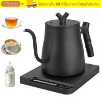 ราคา WIFLYZO Pour Over Coffee Kettle Stainless Steel Heating Base Smart Electric Kettle High Quality Adjustable Temperature 1000ML Electric Water Pot Brew Tea (40078729854)