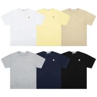 ราคา เสื้อยืดคอกลมแขนสั้น ผ้าฝ้ายแท้ สีเหลือง พิมพ์ลายจิ้งจอกน่ารัก คุณภาพสูง (53306604286)