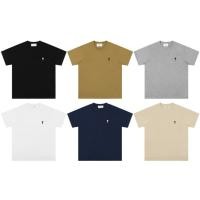 ราคา คลาสสิกป้ายขนาดเล็กปักแขนสั้น เสื้อยืดผ้าฝ้ายแท้ สำหรับสวมใส่ทุกวันและเหมาะสมในทุกโอกาส (57906599628)