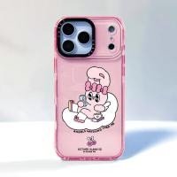 ราคา น่ารักการ์ตูนEstherBunnyผ่อนคลายชีวิตสําหรับIPhone 12 13 14 15 16 17ProMax 1213Mini CoverX XR XSMaxซิลิโคนSoft Clear SE 2022 6 7 8 Plus 17 AIRกันกระแทกปลอก (53807679624)
