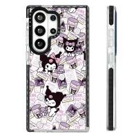 ราคา น่ารักการ์ตูนสีม่วง Kuromi สติกเกอร์สําหรับ Galaxy S24 S25 FE S23ULTRA S24ULTRA S25ULTRA S26ULTRA ฝาครอบ A55 A56 S26 S23 Plus สีซิลิโคนนุ่มกันชนกันกระแทก (41679316365)