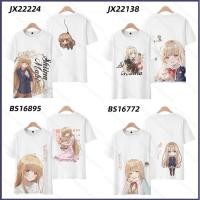 ราคา เสื้อโอเวอร์ไซส์สไตล์ฮาราจูกุ ลายอนิเมะคอสเพลย์ Mahiru Shiina แขนสั้น (50307679923)