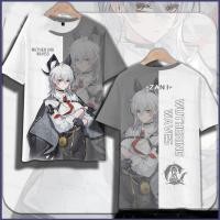 ราคา YT2 Wuthering Waves เสื้อยืด ZANI สไตล์วัยรุ่น แขนสั้น เหมาะสำหรับฤดูร้อน (53756632402)