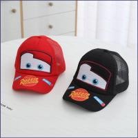 ราคา หมวกตาข่ายระบายอากาศได้ดี ลายการ์ตูนรถ Lightning McQueen เหมาะสำหรับเด็ก (45606511763)