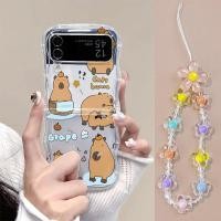 ราคา เหมาะสม samsung ZFLIP6 ZFLIP5 ZFLIP4 และ ZFLIP3 SAMSUNG เคสโทรศัพท์พับลายคลื่น HLBLZD8 (44507827599)
