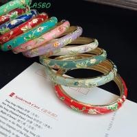 ราคา กำไลข้อมือชาติพันธุ์จีนเคลือบ Cloisonne ลายดอกเพโอเนียสำหรับผู้หญิง พร้อมกล่องของขวัญ (24048016911)