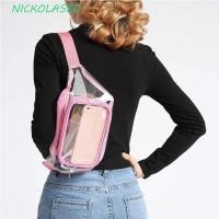 ราคา NICKOLAS Fanny Pack Outdoor Travel Women Crossbody Phone Bag กระเป๋าคาดเอวใส Bumbag PVC ตกปลาเอวแพ็คกระเป๋าผู้ชาย (29994291812)