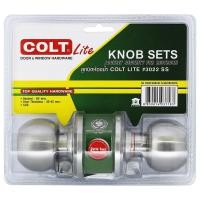 ราคา COLT LITE ลูกบิดห้องน้ำ จานเล็ก สเตนเลส 201 รุ่น 3022 SS สีสเตนเลส สินค้าขายดี (55255425850)