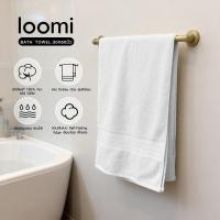 ราคา loomi ผ้าขนหนู 76x150 ซม 30x60 นิ้ว รุ่น TPYI 05 สีขาว สินค้าขายดี (49506101472)