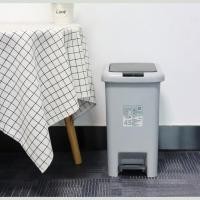 ราคา Big hot ICLEAN ถังขยะเหยียบเหลี่ยม Prensa 45 ลิตร รุ่น TG51792G ขนาด 33 2x44 5x56 ซม สีเทา สินค้าขายดี (40702325051)