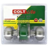 ราคา COLT LITE ลูกบิดห้องน้ำ หัวลูกจัน จานใหญ่ สเตนเลส 201 รุ่น K5791 SS สีสเตนเลส สินค้าขายดี (40078465357)