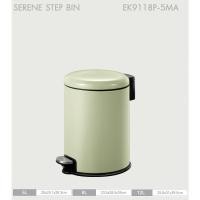 ราคา Big hot EKO ถังขยะเหล็กเคลือบขาเหยียบทรงกลม 5 ลิตร รุ่น SERENE EK9118P 5MA ขนาด 20x25 40x28 20 ซม สีเขียวอ่อน (29692838164)