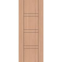 ราคา Big hot WELLINGTAN ประตูยูพีวีซีบานทึบเซาะร่อง สำหรับใช้งานภายนอก UPVC WEFU18 3 ขนาด 80x200ซม สีเบจ เจาะลูกบิด (27538597512)
