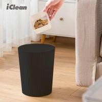 ราคา Big hot ICLEAN ถังขยะไม่มีฝาทรงกลม 10 ลิตร รุ่น B917157 ขนาด 22 5 22 5 34 ซม สีดำ สินค้าขายดี (24619971756)