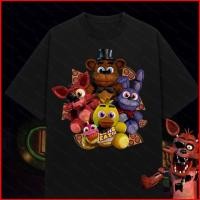 ราคา เสื้อยืด Short Sleeve Cartoon Five Nights at Freddy s Friday Night Funkin (51207594749)