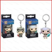 ราคา YB3 FUNKO POP Black Clover Asta Noelle Action พวงกุญแจรูปตุ๊กตาของเล่นเด็กจี้ของขวัญคอลเลกชัน BY3 (50256676255)