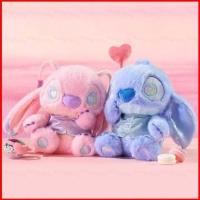 ราคา YB3 Lilo Stitch Plushie ใหม่สไตล์จีน Dreamy เครื่องแต่งกายคู่ตุ๊กตาหมอน BY3 (56807126070)