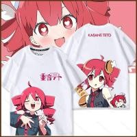 ราคา เสื้อยืดฤดูร้อนลายอนิเมะ Kasane Toto แขนสั้น (56857600386)