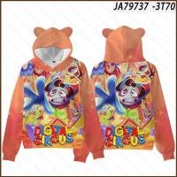 ราคา YB3 The Amazing Digital Circus Hoodie มีหูแมว เสื้อกันหนาวสำหรับทุกวัย (49557618991)