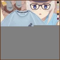 ราคา หมวกและเสื้อยืด Umamusume Cinderella สีเทา Oguri ออกแบบสไตล์อะนิเมะ สำหรับฤดูร้อน (46856736815)