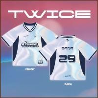 ราคา เสื้อยืดแขนสั้น TWICE Jihyo Jeongyeon Momo Sana สำหรับแฟนคลับ KPOP (45956733213)