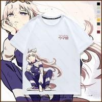 ราคา YB3 Uma Musume Cinderella สีเทา เสื้อยืดอะนิเมะแขนสั้น สำหรับฤดูร้อน (54256850608)