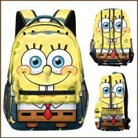 ราคา YB3 SpongeBob SquarePants กระเป๋าเป้สะพายหลังสําหรับผู้หญิงนักเรียนชายขนาดใหญ่ความจุBreathableพิมพ์แฟชั่นบุคลิกภาพกระเป๋าB (45106601848)