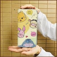 ราคา กระเป๋าสตางค์ลายหมีพูห์ ออกแบบน่ารัก ขนาดใหญ่ มีซิปรองรับวันหยุดและความสวยงามส่วนบุคคล (43629039233)