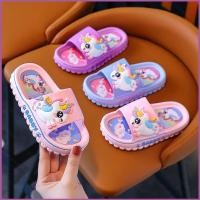ราคา รองเท้าแตะสุภาพสตรี ดีไซน์ยูนิคอร์นการ์ตูน ออกแบบเพื่อความปลอดภัยในการใช้งานในห้องเด็กและนอกบ้าน ในฤดูร้อน (53106485789)