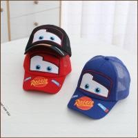 ราคา YB3 รถการ์ตูน Lightning McQueen และหมวกเบสบอลเด็ก ตาข่ายระบายอากาศดี สำหรับเด็กอายุ 2 6 ปี (43028945698)