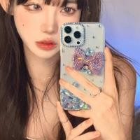 ราคา Clear Rhinestone 3Dสีชมพูโบว์สําหรับOPPO F31 Pro Plus F7 F29 F27 F25 F23 F21 F21S F19S F19 Pro Plus F17 F11 Pro F9 R17 Pro R15 R15X R11SฝาครอบGlitter R11S R10 PlusปลอกGlitter (27344390751)