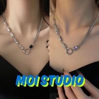 ราคา MOI สร้อยคอลาย อินเทรนด์สไตล์ฮิปฮอปเท่ๆ สตรีทแฟชั่นสร้อยคอ ส่งจากไทย XL015 COD (47404341960)