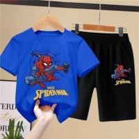 ราคา เสื้อยืดแขนสั้น พิมพ์ลายสไปเดอร์แมน และกางเกงขาสั้น แฟชั่นฤดูร้อน สําหรับเด็กผู้ชาย จํานวน 2 ชิ้น (47407792231)