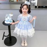 ราคา พร้อมส่ง ชุดเดรสเจ้าหญิงเอลซ่า โลลิต้า แขนสั้น แฟชั่นฤดูร้อน สําหรับเด็กผู้หญิง (44907801365)