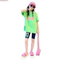 ราคา 110 170 หลาอินเทอร์เน็ตคนดังสาวแขนสั้นพิมพ์ตัวอักษรเสื้อยืดชุดฤดูร้อนแฟชั่นเกาหลีสาวต่างชาติห้าจุดกางเกงขาสั้นสองชิ้นชุดอินเทรนด์ ชุดเด็กผู้หญิง3ขวบ 4ขวบ 5ขวบ 6ขวบ 7ขวบ 8ขวบ 9ขวบ (44228561675)