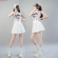 ราคา KeDaYa พร้อมส่ง ชุดซัมเมอร์ เสื้อกล้าม กระโปรงสไตล์นักเรียน เสื้อฮิปฮอป ชุดเดรสสไตล์เกาหลี Jang Won Young ชุดแจ๊สแดนซ์สำหรับเด็ก แฟชั่นสไตล์อเมริกัน (54007556506)