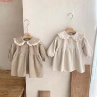 ราคา กระโปรงแขนยาวสำหรับเด็กวัยหัดเดิน ทำจากผ้าฝ้ายและผ้าลูกฟูก สบายในการสวมใส่ (57607665544)