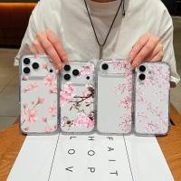 ราคา Peach Blossomเคสโทรศัพท์สําหรับInfinix Hot 60 30i 30 Play Note 50 30i ZERO 30 5G 2023 TECNO CAMON 20 POVA 5 Proโปร่งใสAnti KnockหรูหราINSกระเป๋าสตางค์กันชนBurber Hotปลอก (43429335490)
