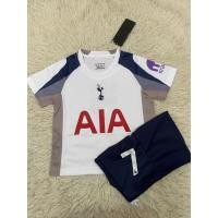 ราคา เสื้อบอลทีมสเปอร์เด็ก เบอร์7ชื่อชอน ปี2026ใหม่ล่าสุด เสื้อพร้อมกางเกง ใส่สบาย (51905565981)