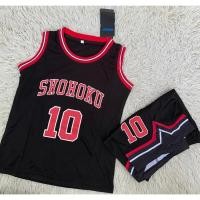 ราคา ชุดบาสเก็ตบอลเด็กเบอร์10 ชื่อSHOHOKU เสื้อ กางเกง (56757617412)