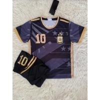 ราคา ชุดฟุตบอลเด็กเบอร์10สกรีนชื่อMESSIเสื้อ กางเกง (46257750462)