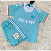 ราคา ชุดฟุตบอลเด็กเบอร์10สีฟ้าสกรีนชื่อMESSIเสื้อ กางเกง (55507675604)