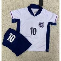 ราคา ชุดฟุุตบอลเด็กสีขาวเบอร์10สกรีนชื่อBELLINGHAMเสื้อ กางเกง (56157787150)
