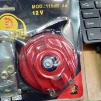 ราคา แตรหอยโข่ง 12V สำหรับรถทุกประเภท แดง ราคาต่อหนึ่งตัว (2189412666)